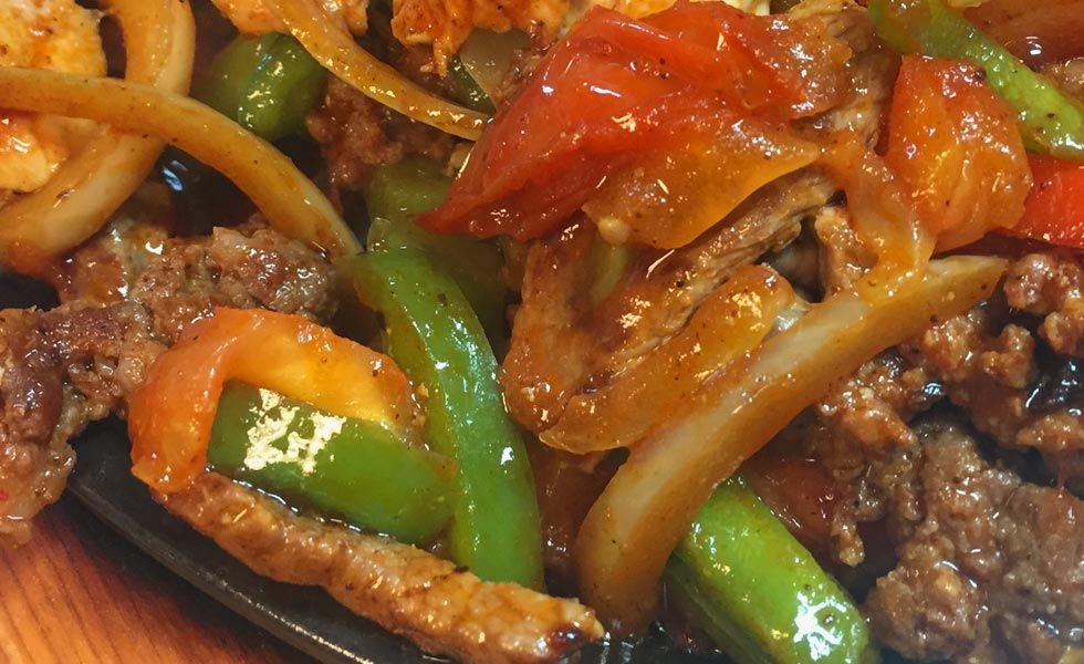 Steak or Chicken Fajitas