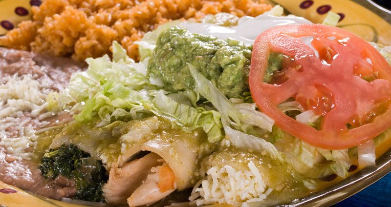 Enchiladas Verdes